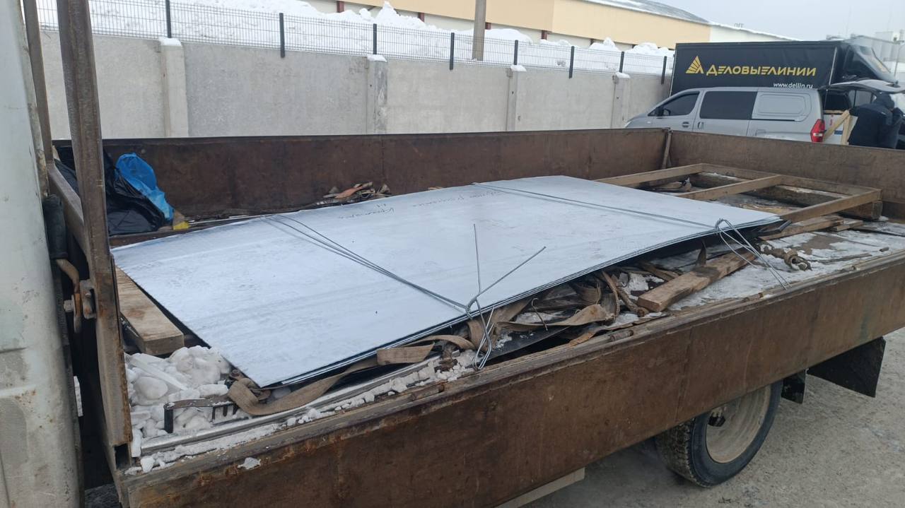 Лист оцинкованный рифленый квинтет